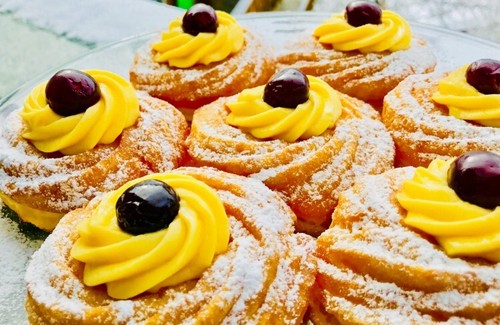 Zeppole san giuseppe mignon - zeppole,